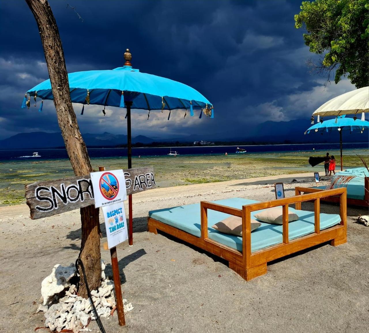 Mandala Beach Healing Rooms Gili Air Exterior foto