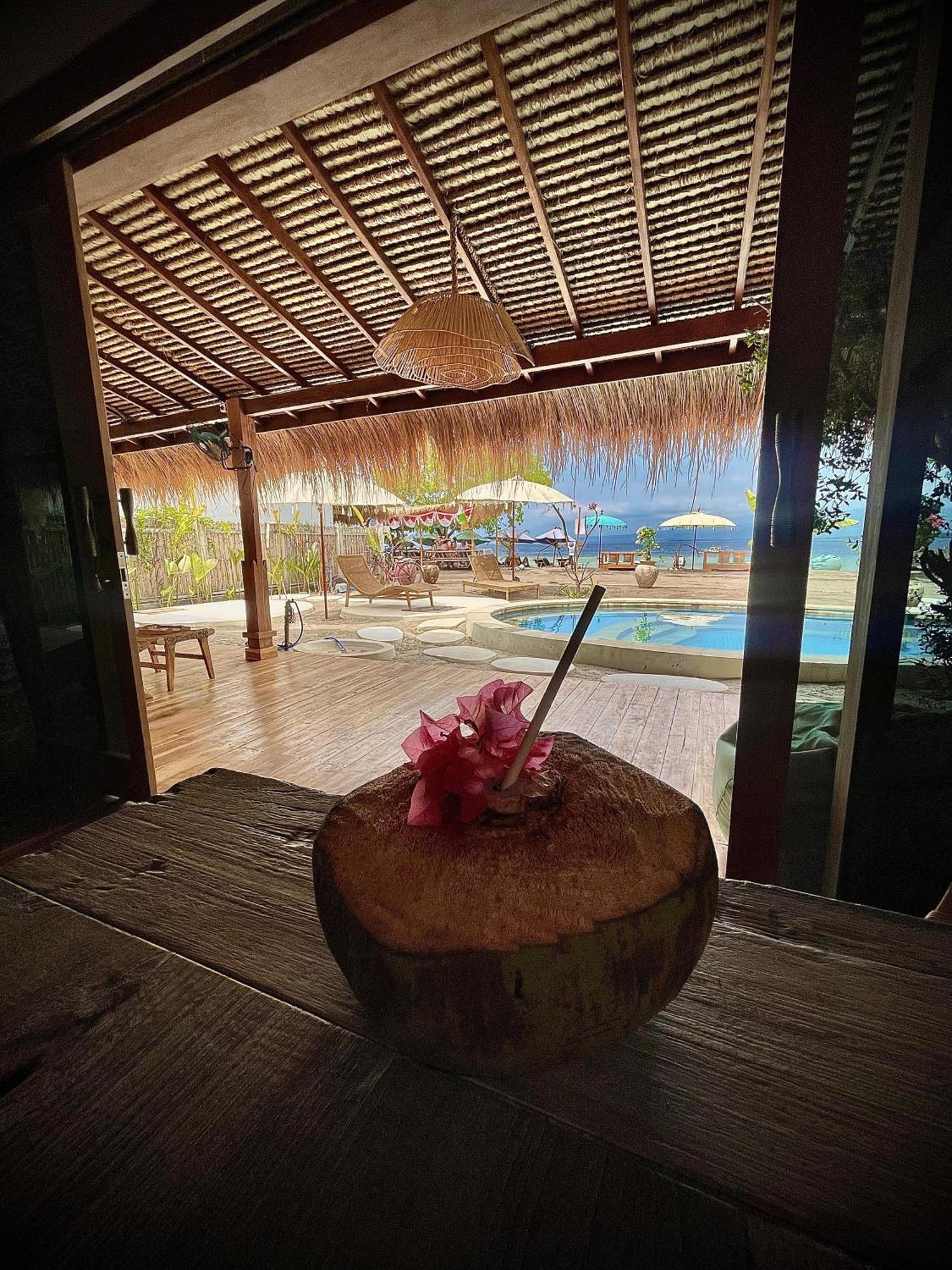 Mandala Beach Healing Rooms Gili Air Exterior foto