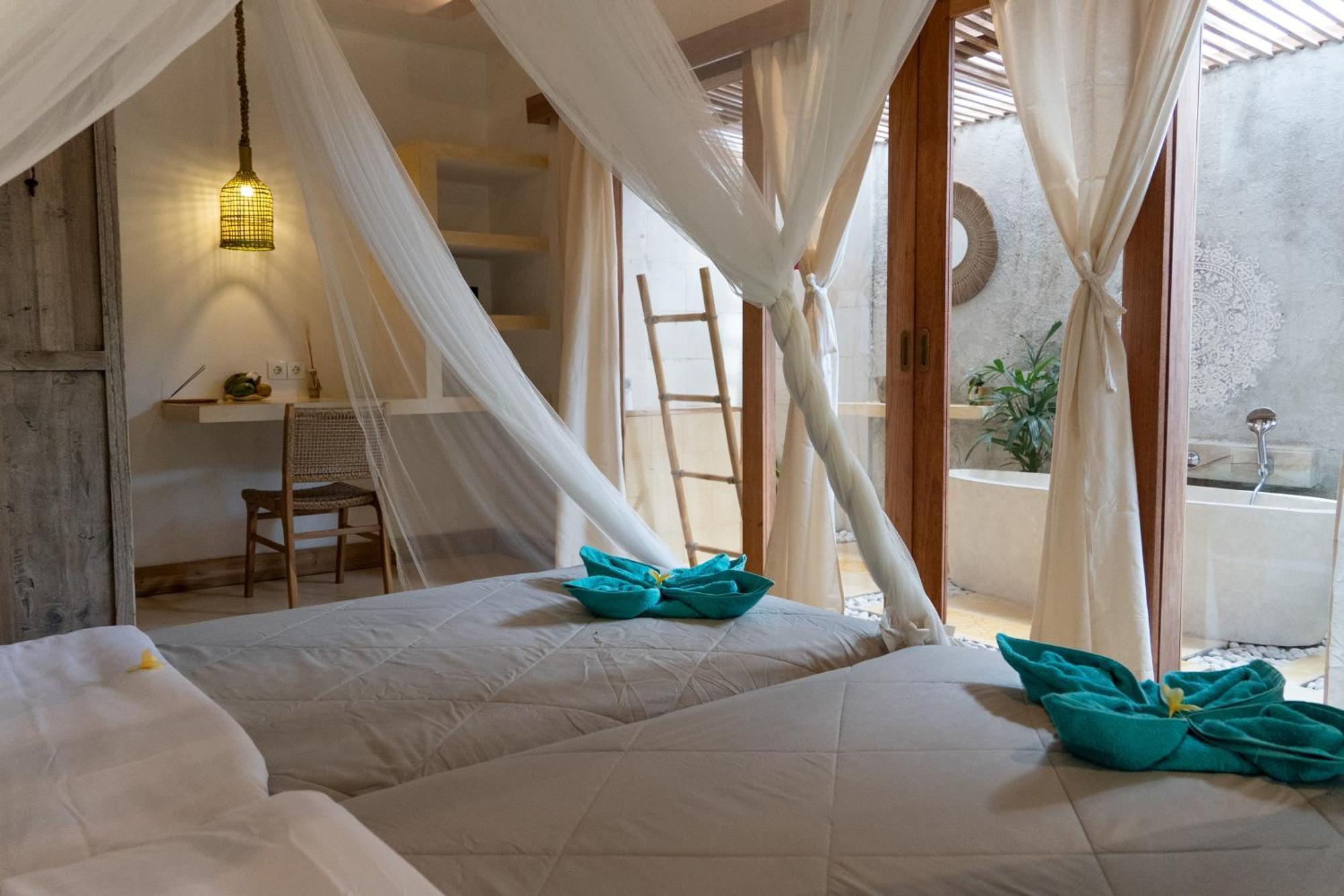 Mandala Beach Healing Rooms Gili Air Exterior foto